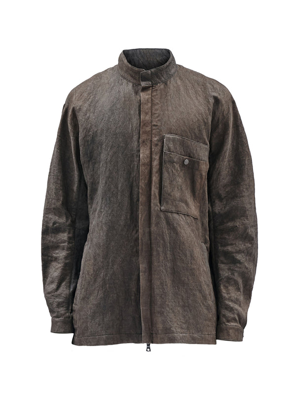 nahien jacket cotton/metal blend
