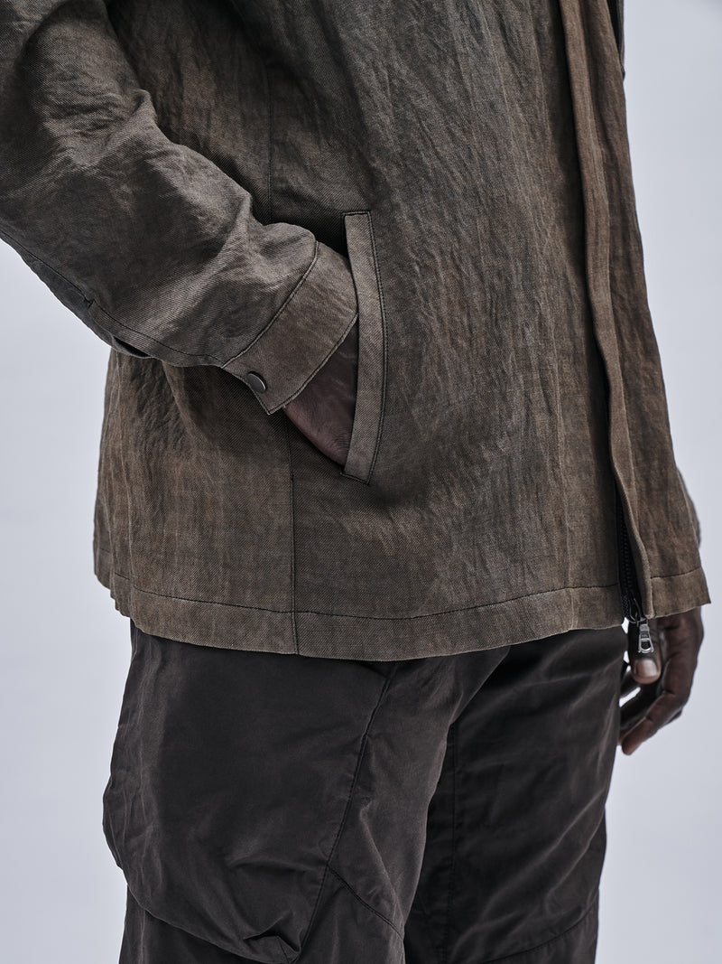 nahien jacket cotton/metal blend
