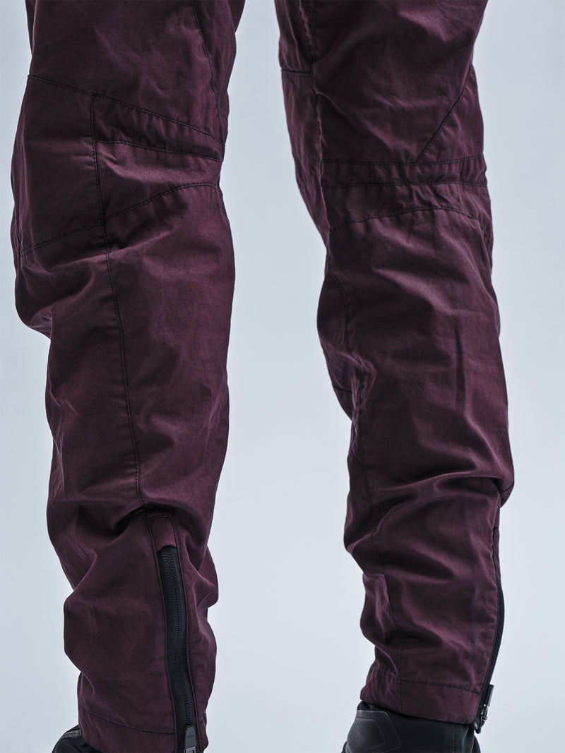 ameztu articulated cargo pants etaproof magma dye