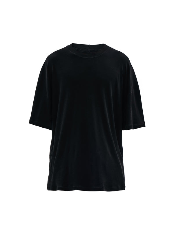oian tee lycocell/wool black
