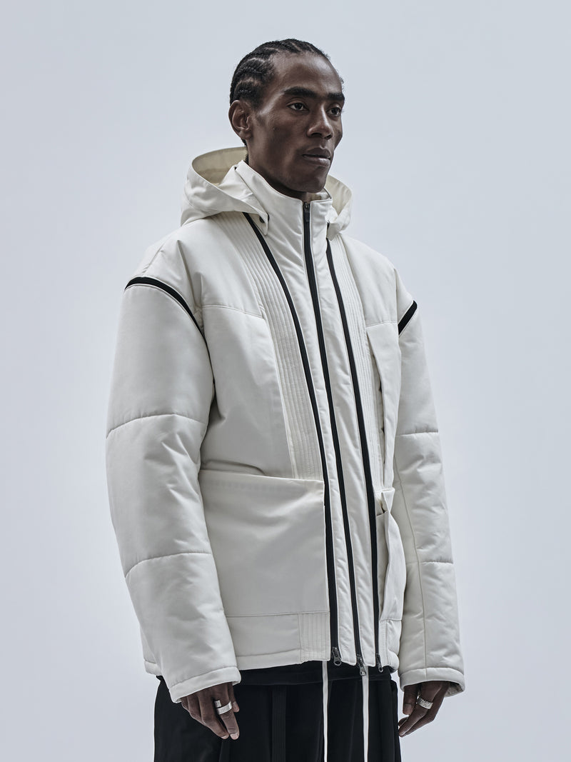 leize padded jacket stotz etaproof white