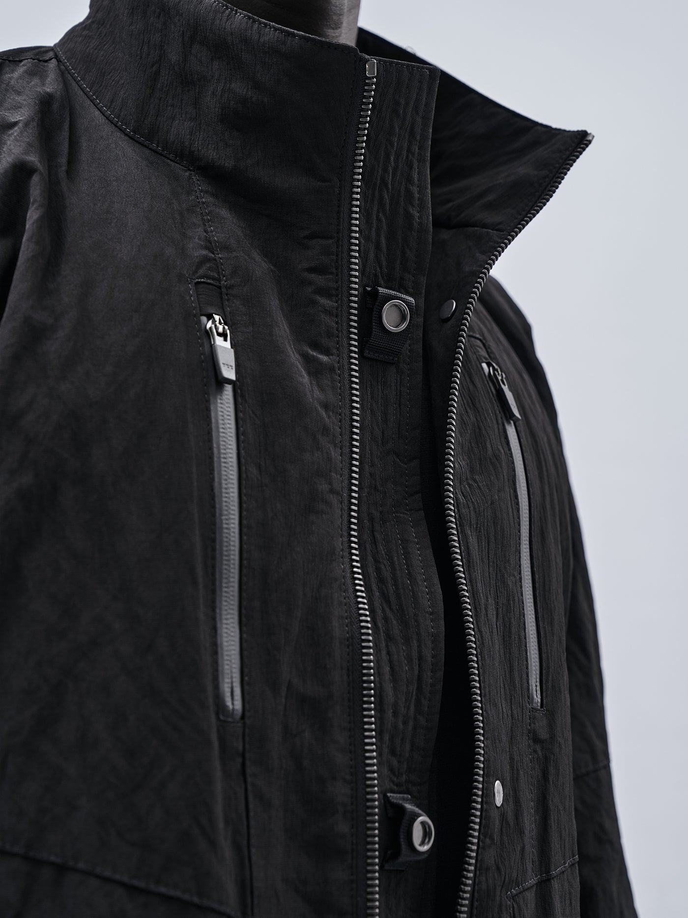 itzuri jacket nylon metal – enfin levé