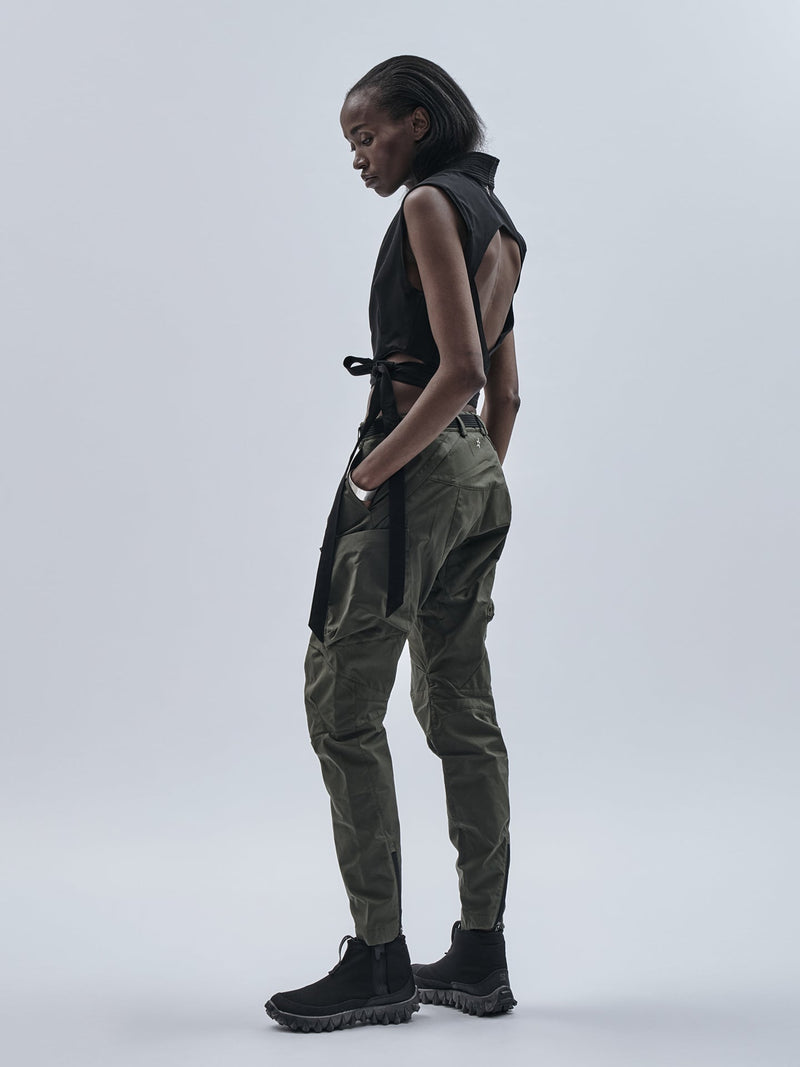 ameztu articulated cargo pants etaproof olive