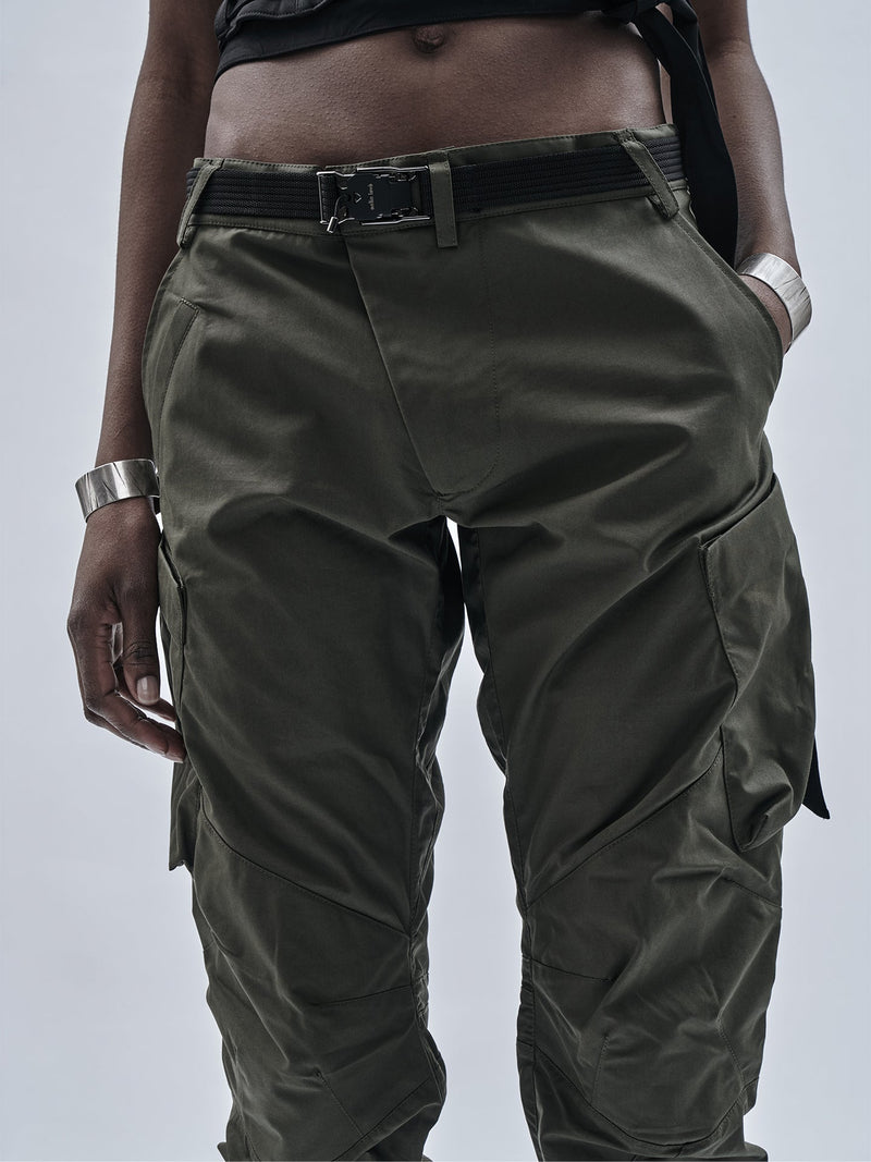 ameztu articulated cargo pants etaproof olive