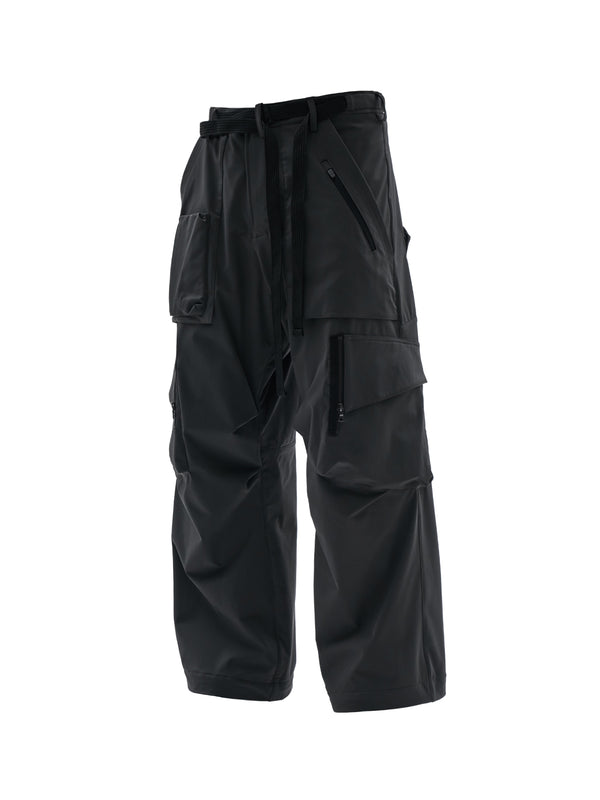 aroka cargo pants schoeller dryskin iron grey