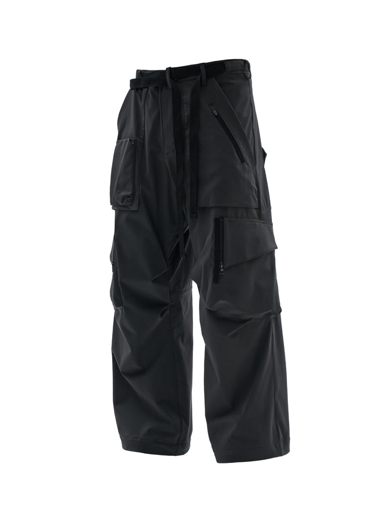 aroka cargo pants schoeller dryskin iron grey