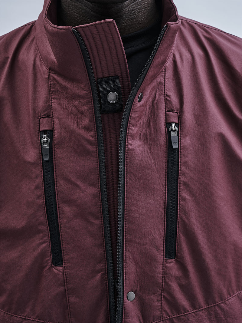 itzuri insulator jacket polartec alpha burgundy