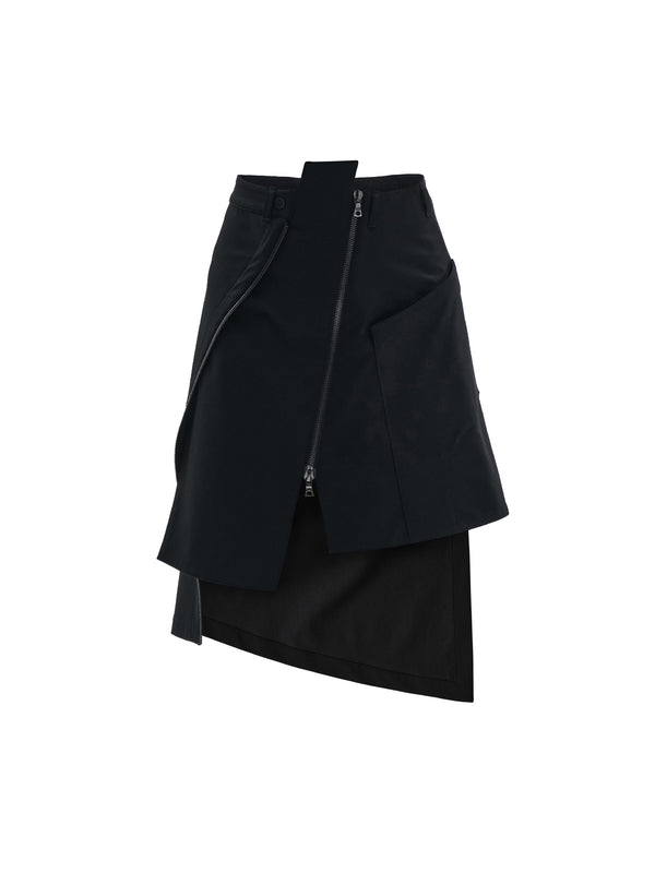 eztain skirt schoeller dryskin black