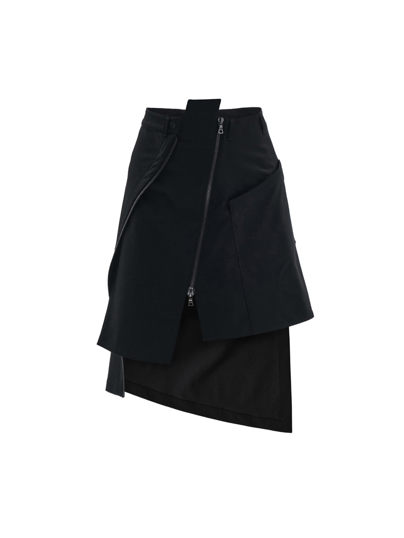 eztain skirt schoeller dryskin black