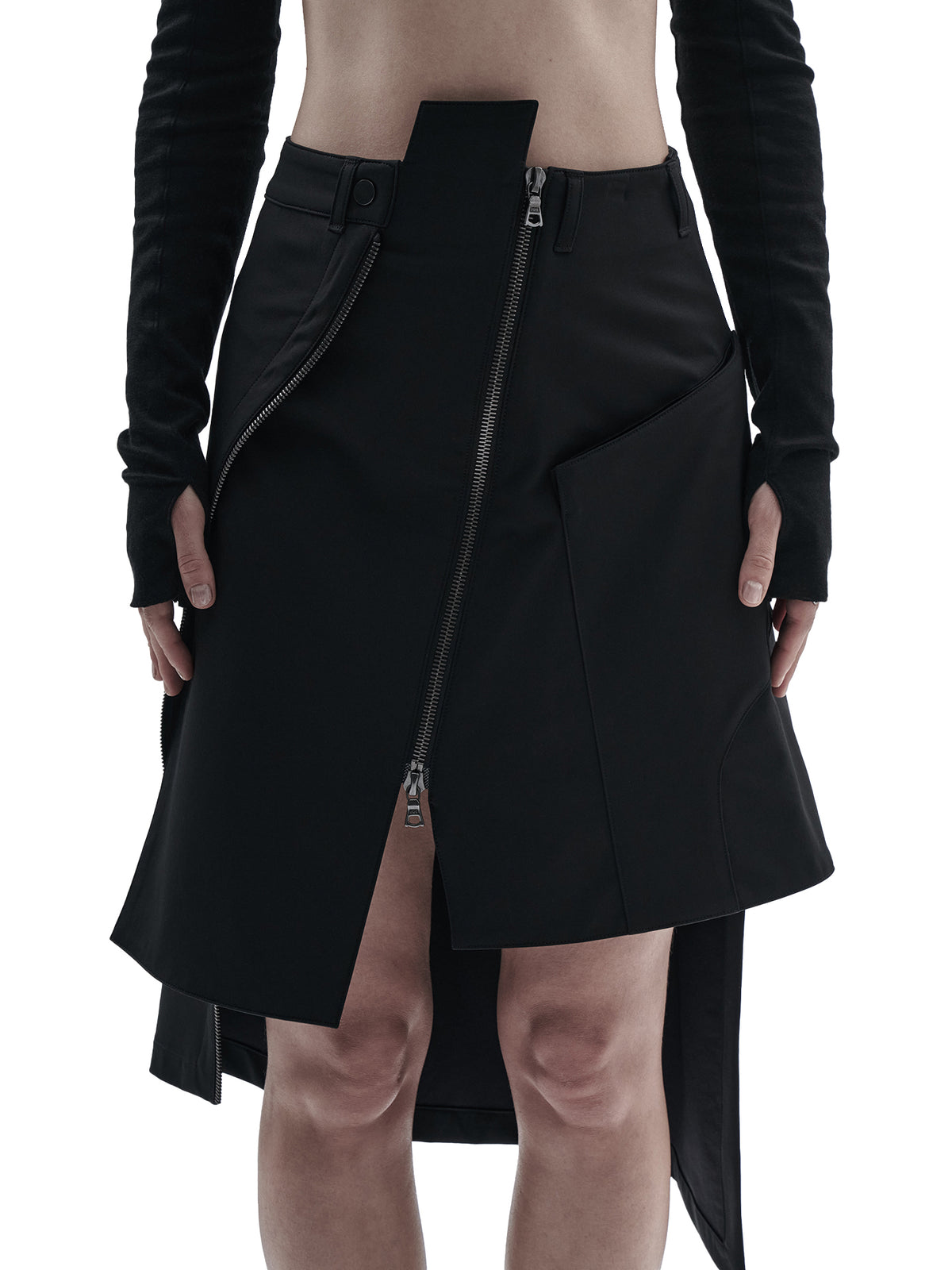 eztain skirt schoeller dryskin black