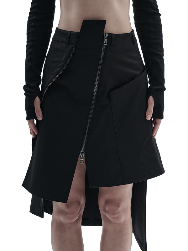 eztain skirt schoeller dryskin black