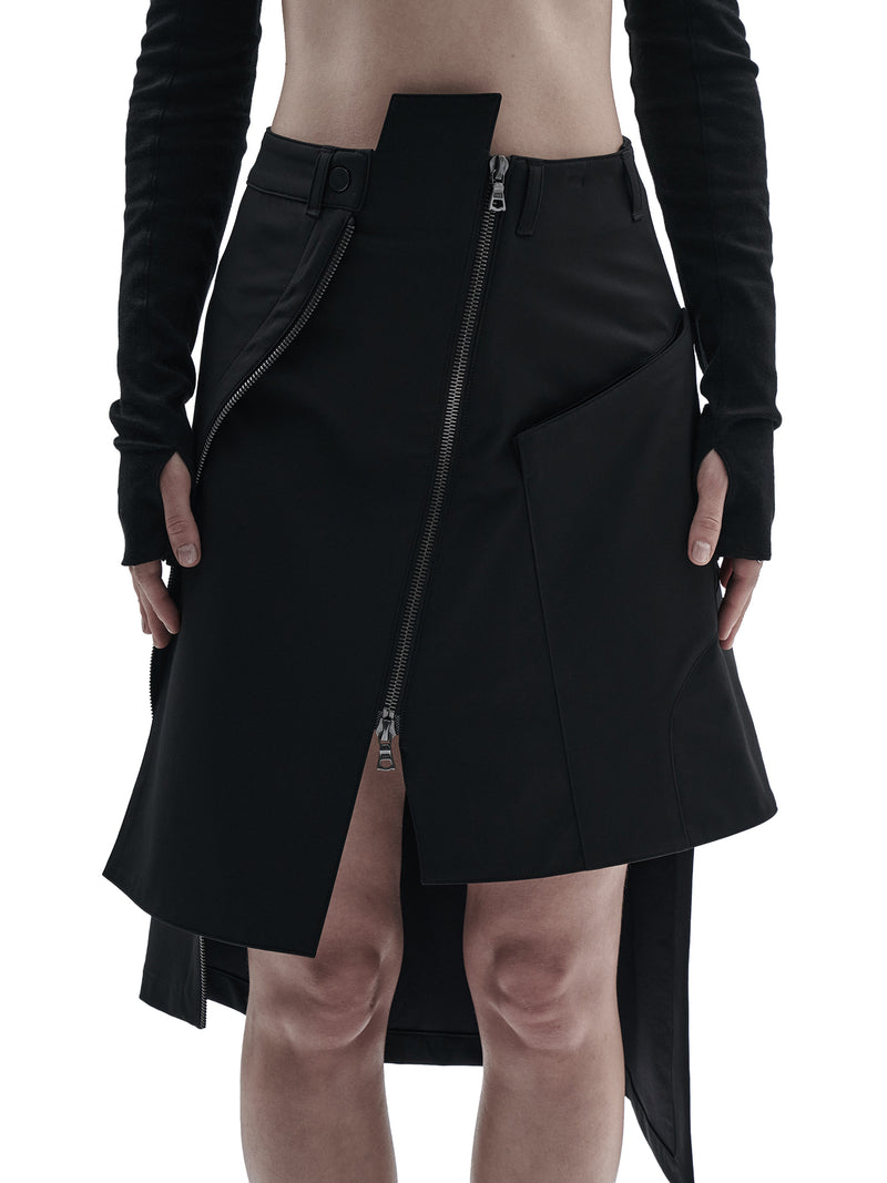 eztain skirt schoeller dryskin black