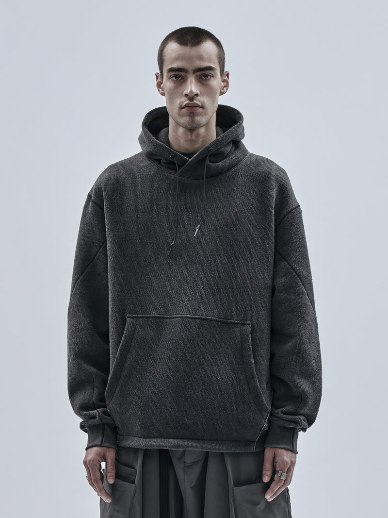 exalde hoodie cold dyed grey