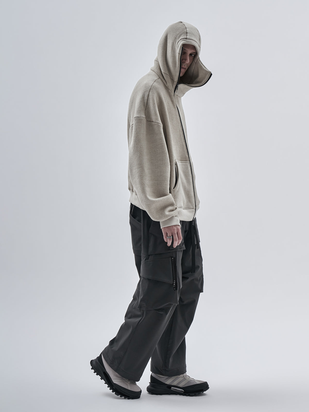 bihar hoodie cold dyed moon