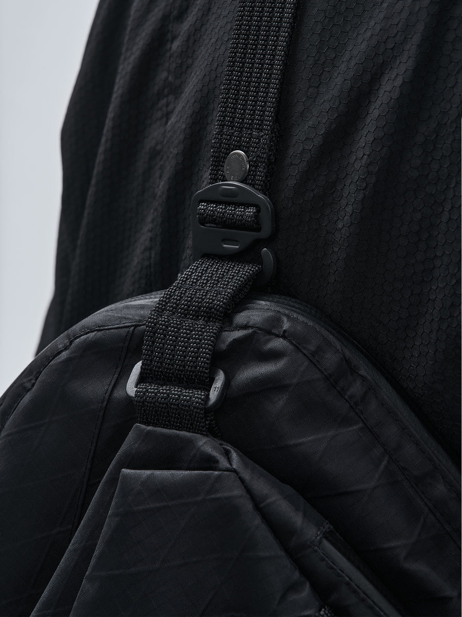 Shoulder strap adjustment hardware