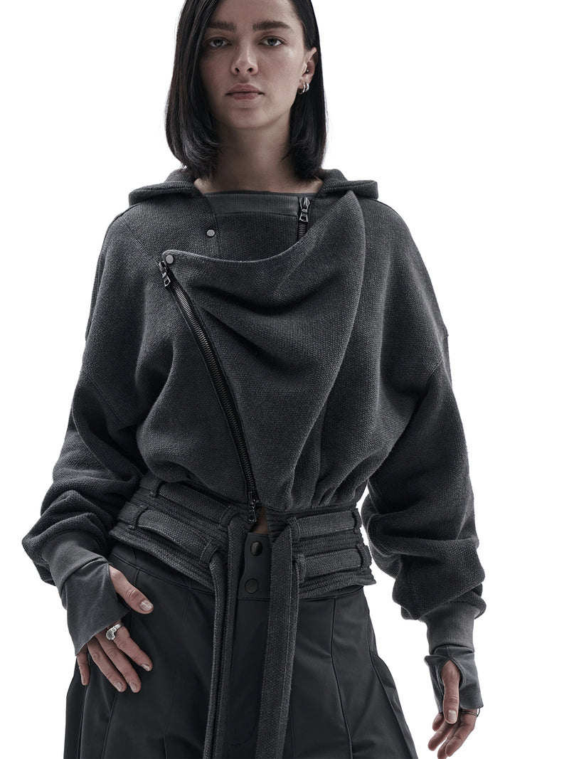 ixone jacket cold dyed grey