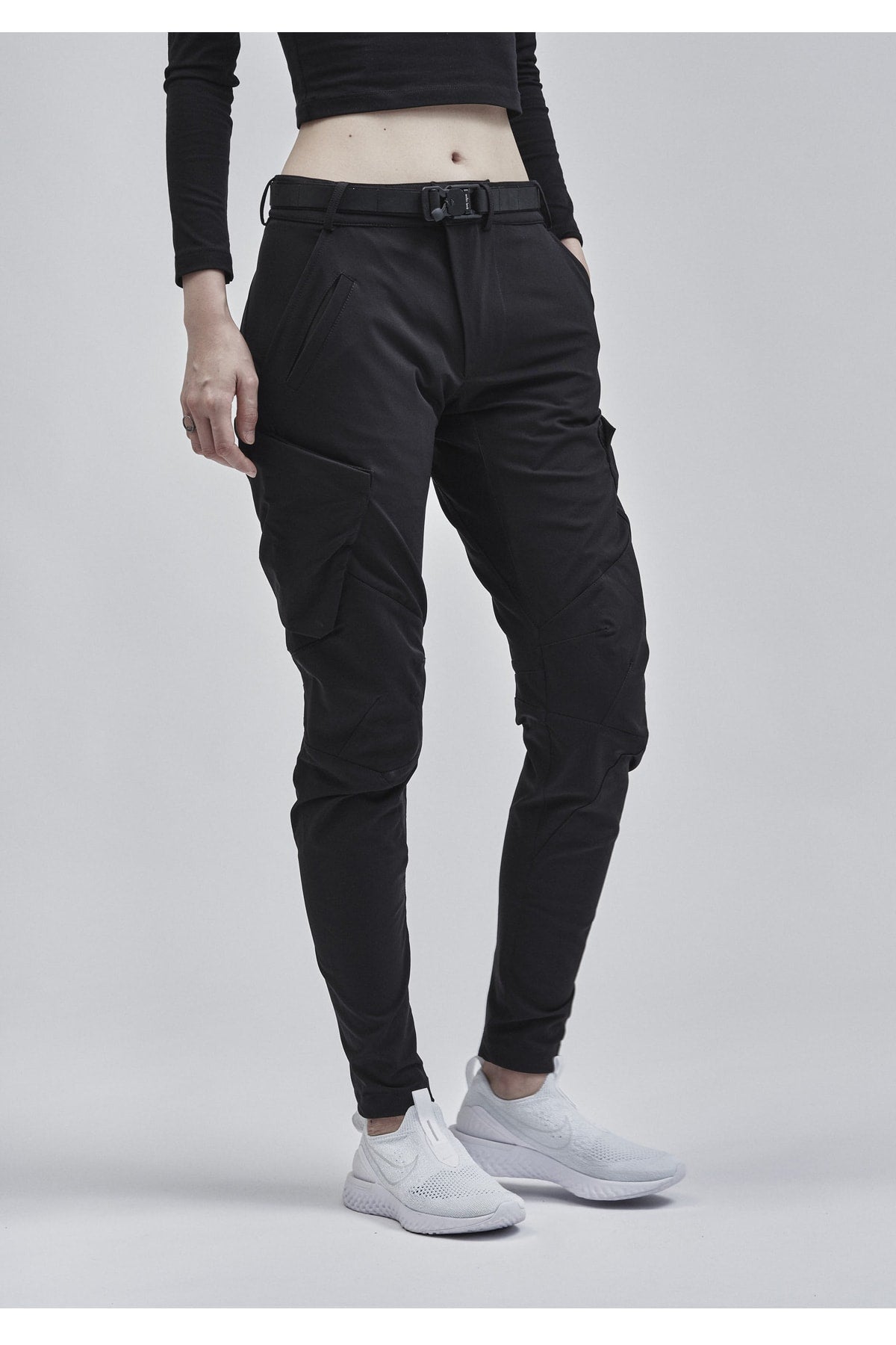 パンツ Enfin Leve Ameztu Size S ameztu articulated cargo pants schoeller dryskin black