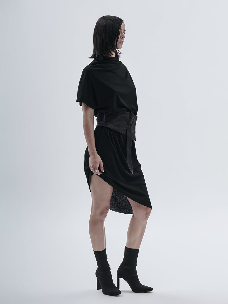 ardatz waist belt schoeller metal / cold dyed obsidian blue