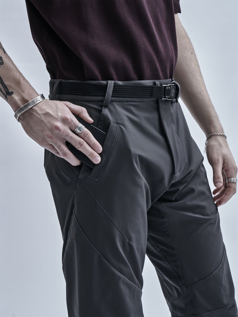 ameztu articulated pants schoeller dryskin iron grey