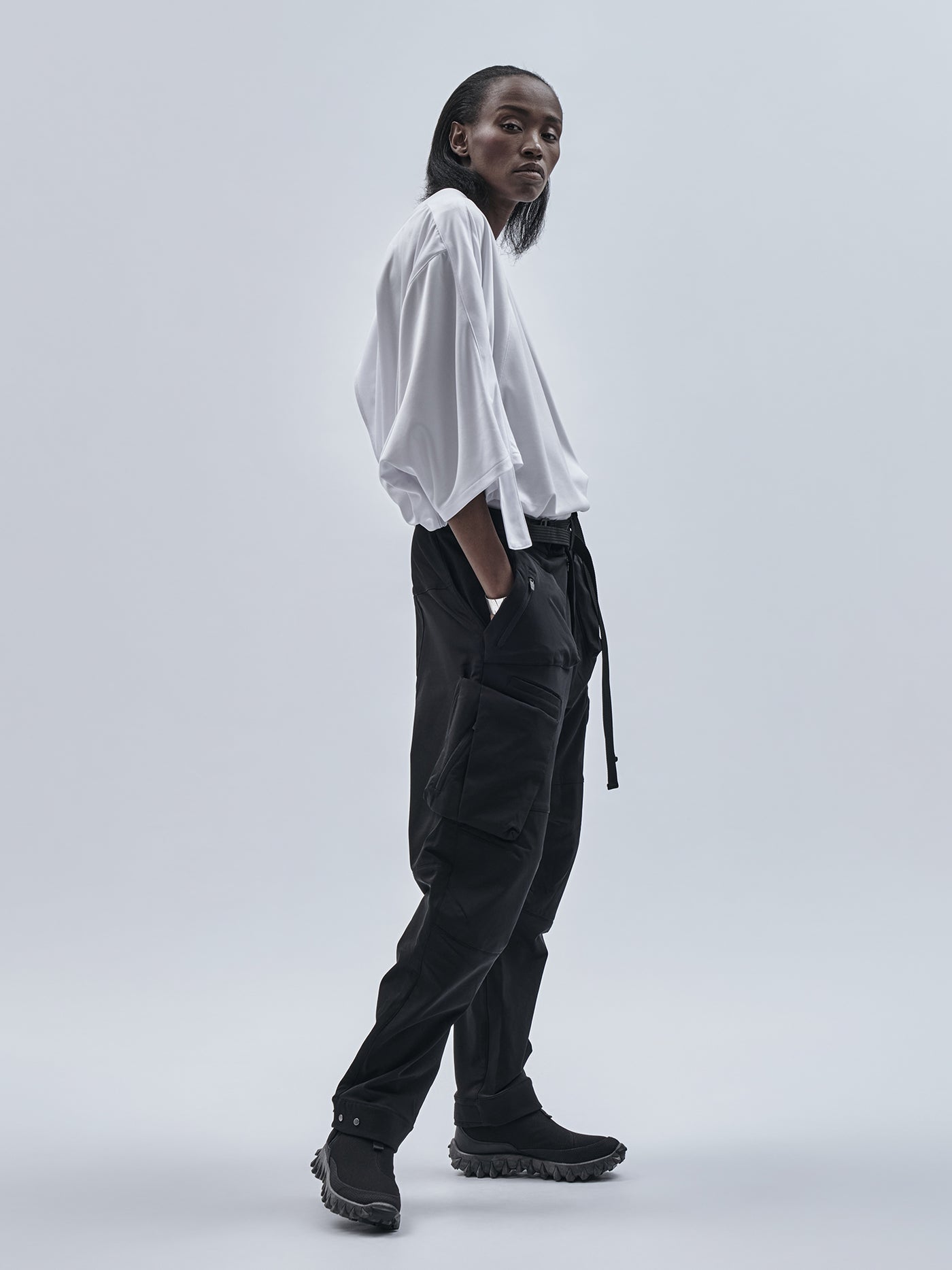 新品 ラッセルノ SKINNY CARGO PANTS (5/Lサイズ) Ⓗ loratu cargo pants (XX) dryskin black – enfin levé