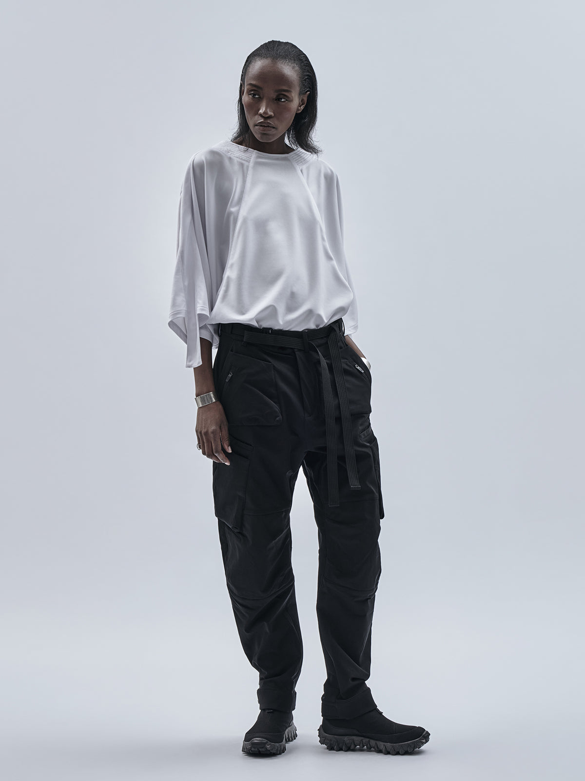 loratu cargo pants (XX) dryskin black