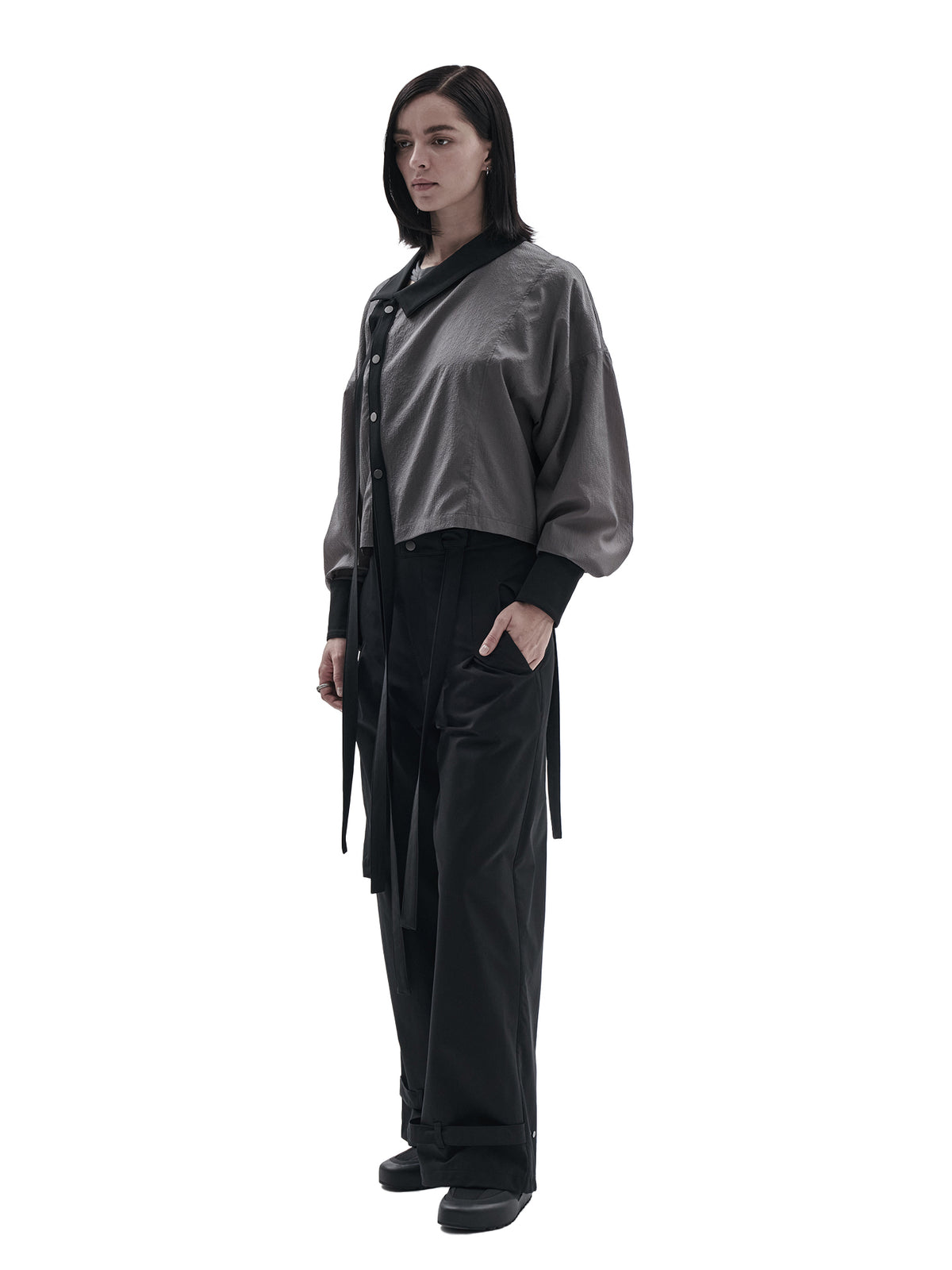 zirri blouse grey