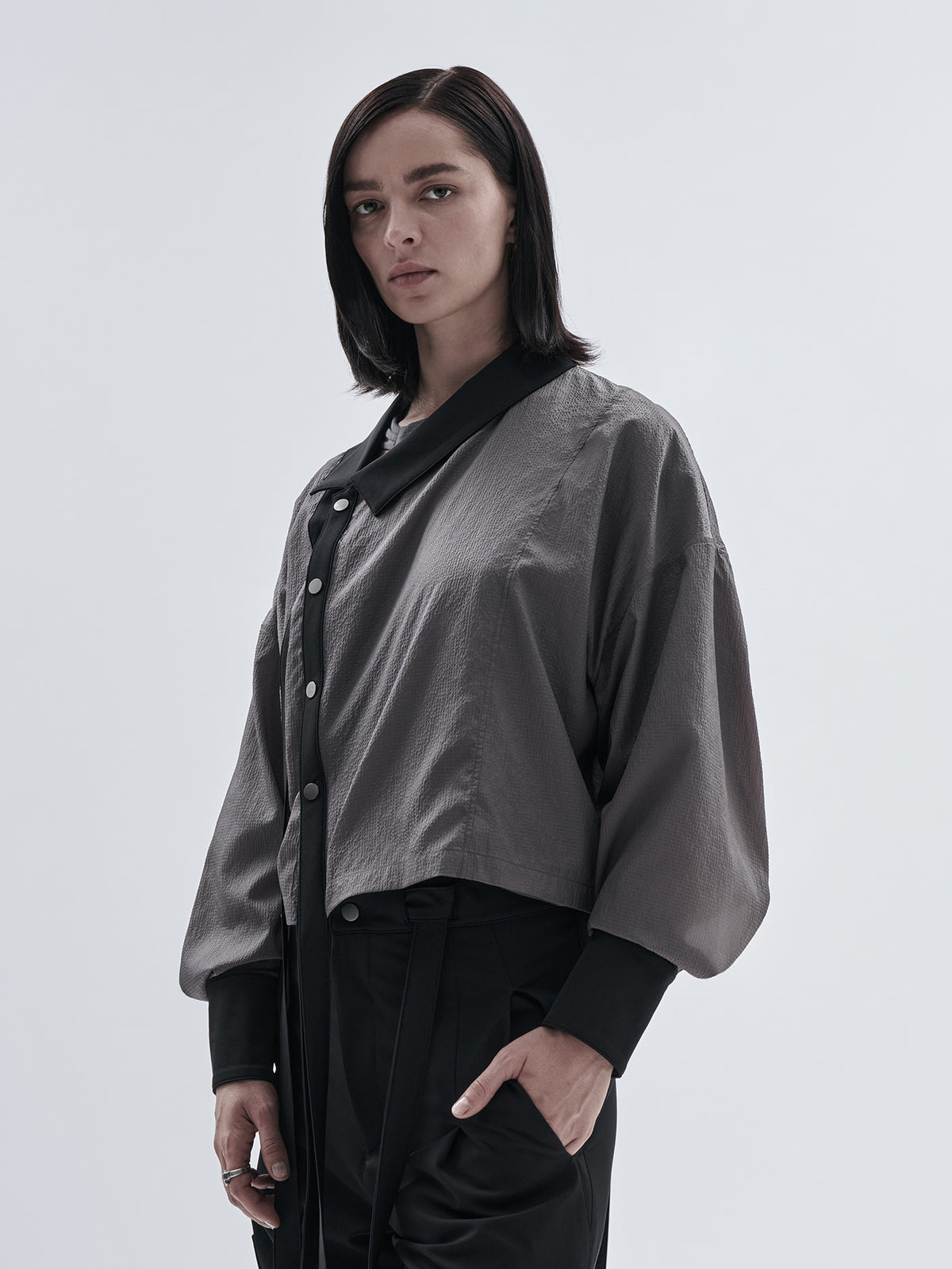 zirri blouse grey