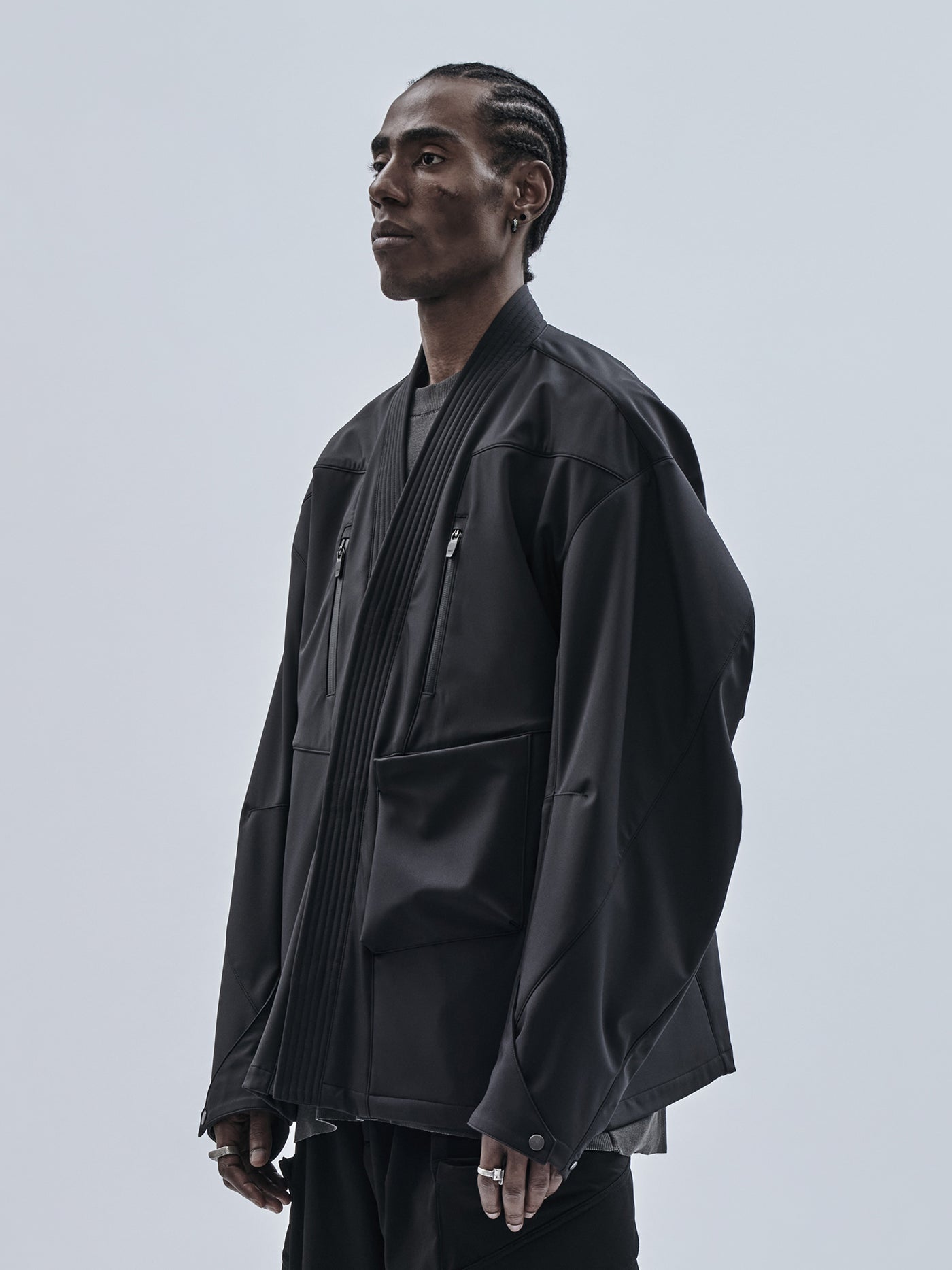 amaia jacket schoeller aeroshell black – enfin levé