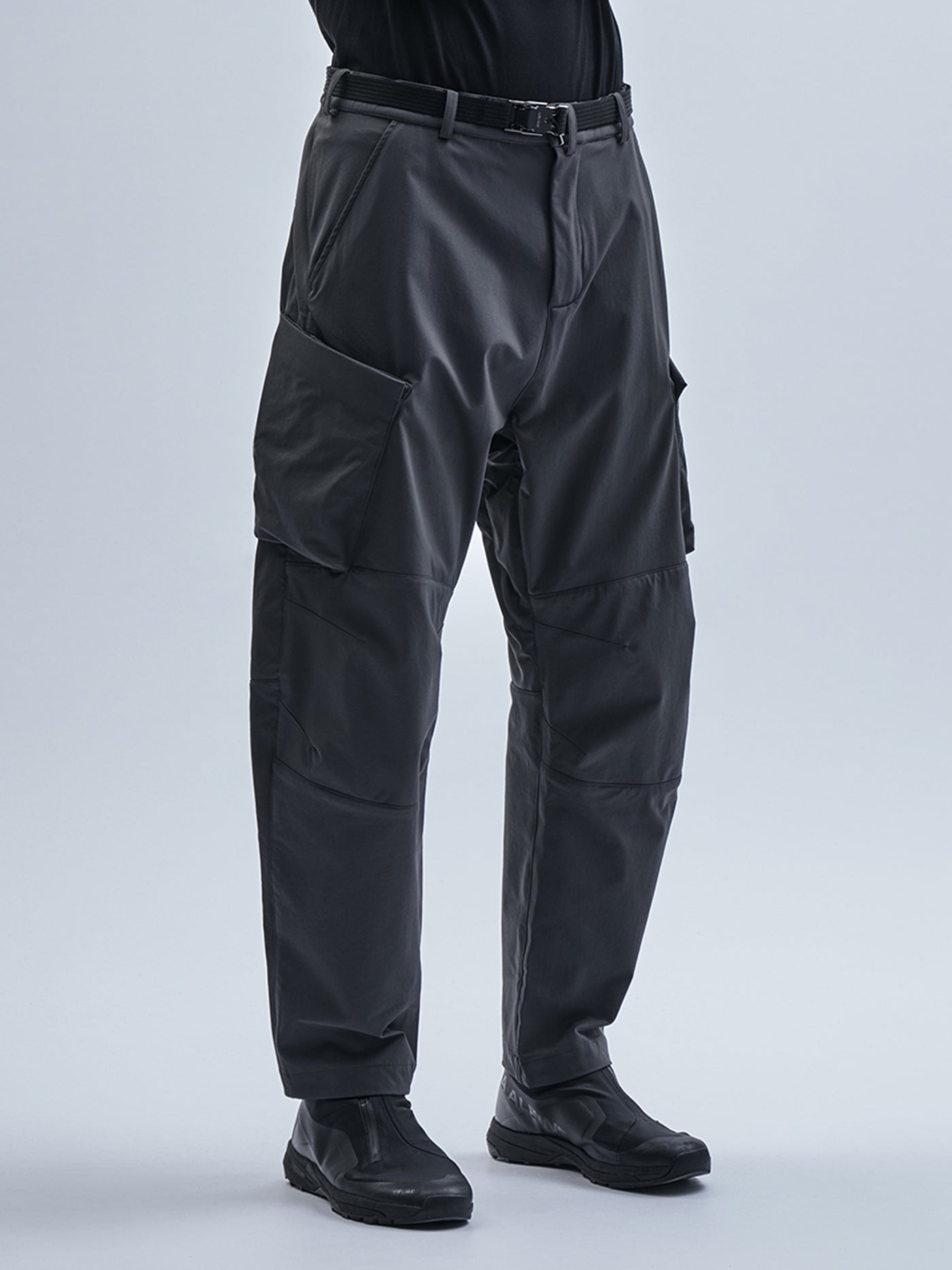 arrate cargo pants schoeller dryskin iron grey – enfin levé arrate cargo pants schoeller dryskin iron grey – enfin levé