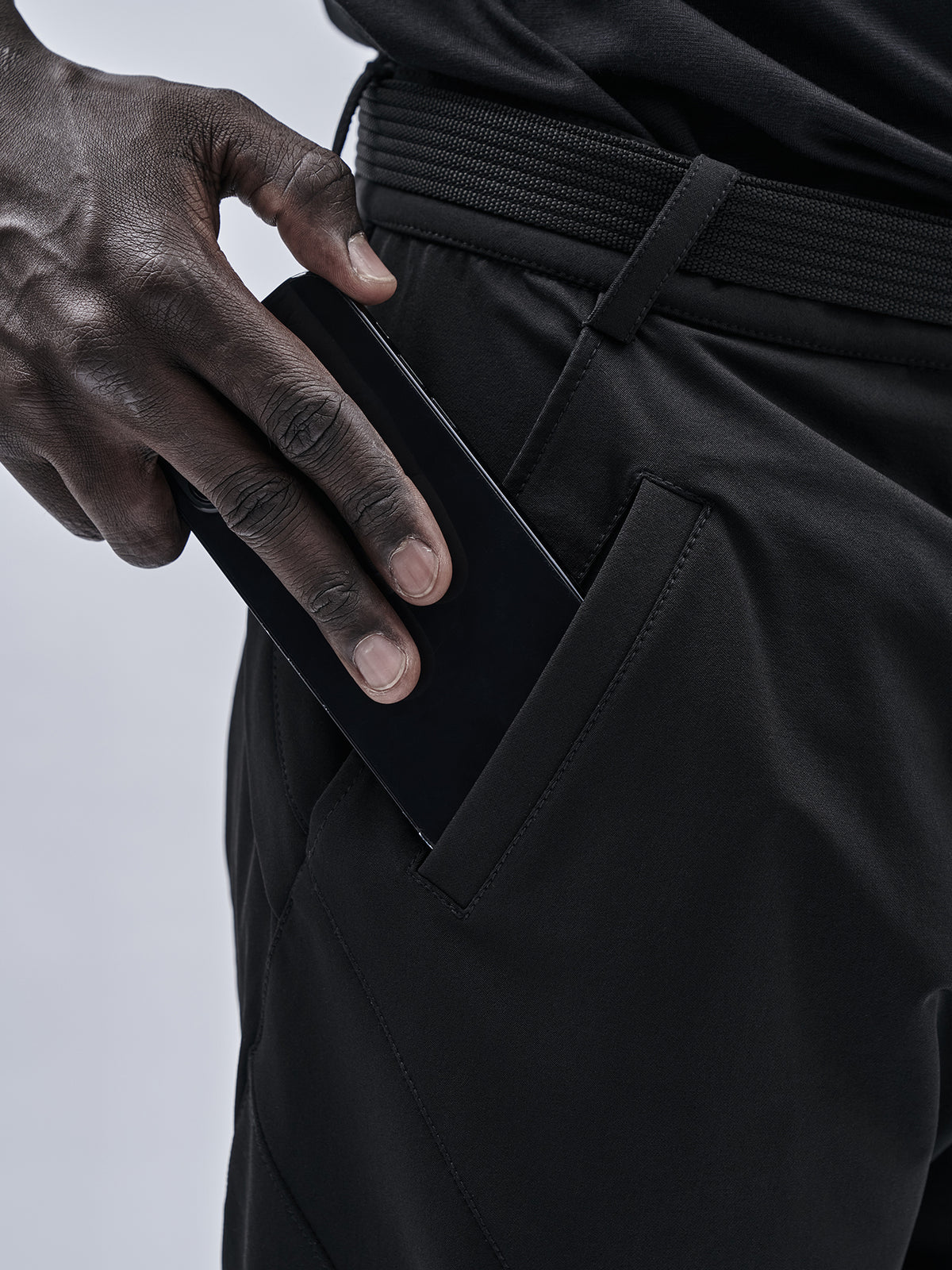 ameztu articulated pants schoeller dryskin black // RTS