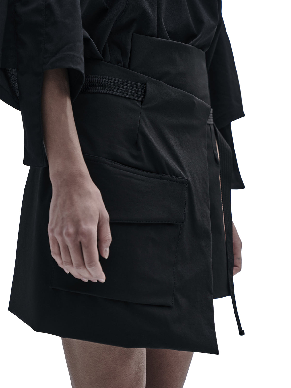 bildu skirt schoeller dryskin black