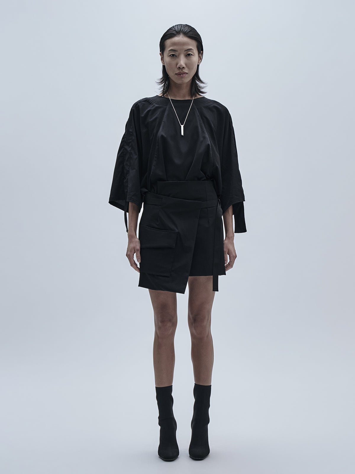 bildu skirt schoeller dryskin black