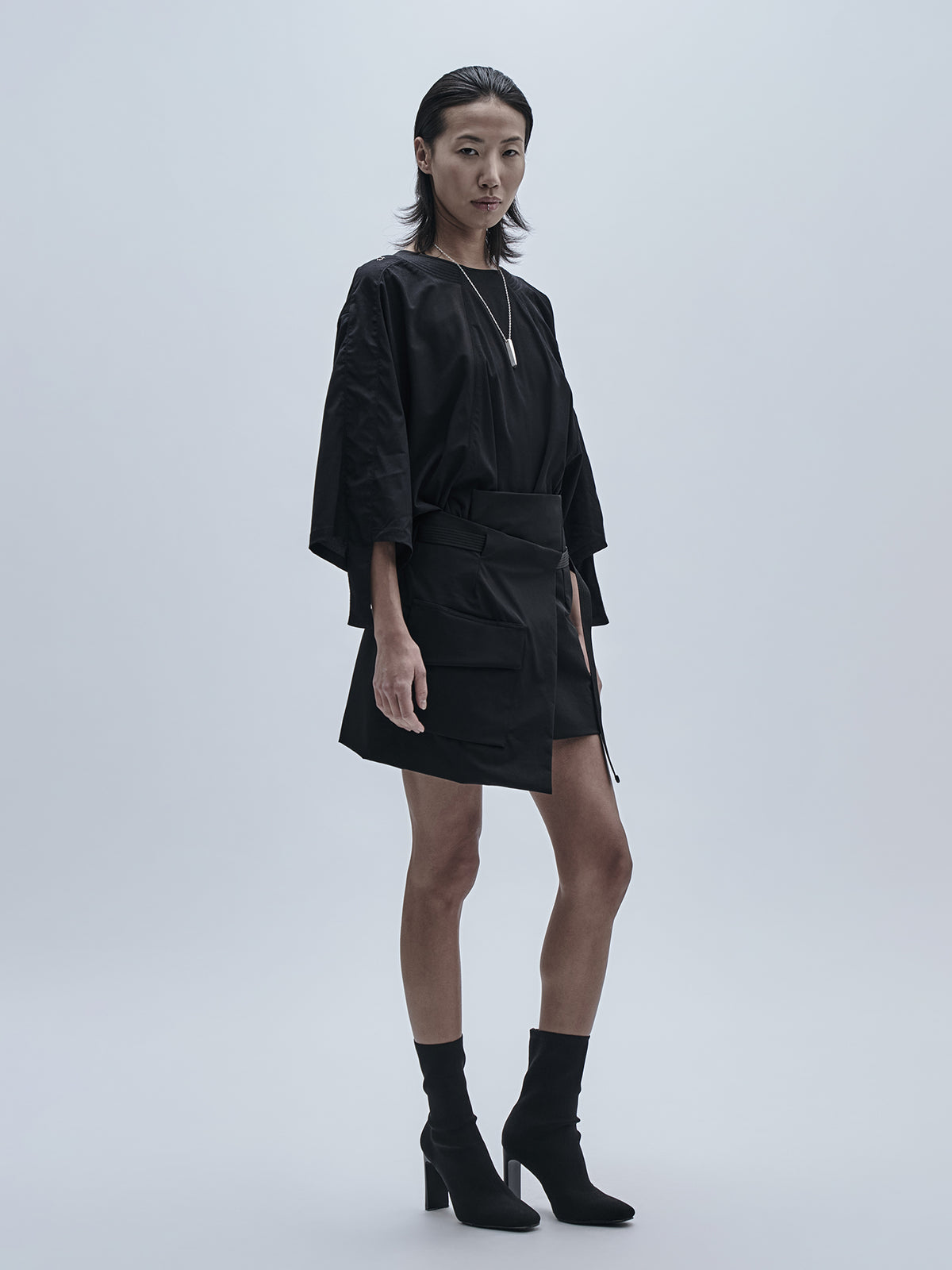 bildu skirt schoeller dryskin black