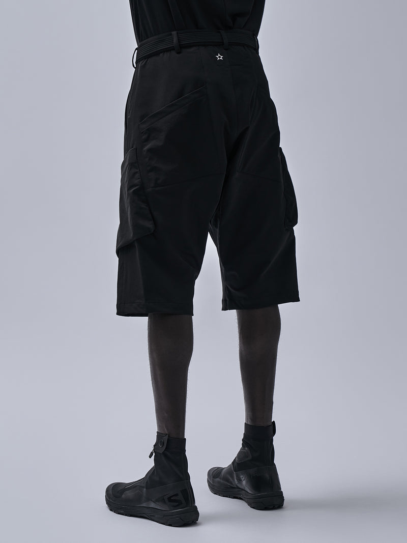 ezein cargo shorts schoeller dryskin black