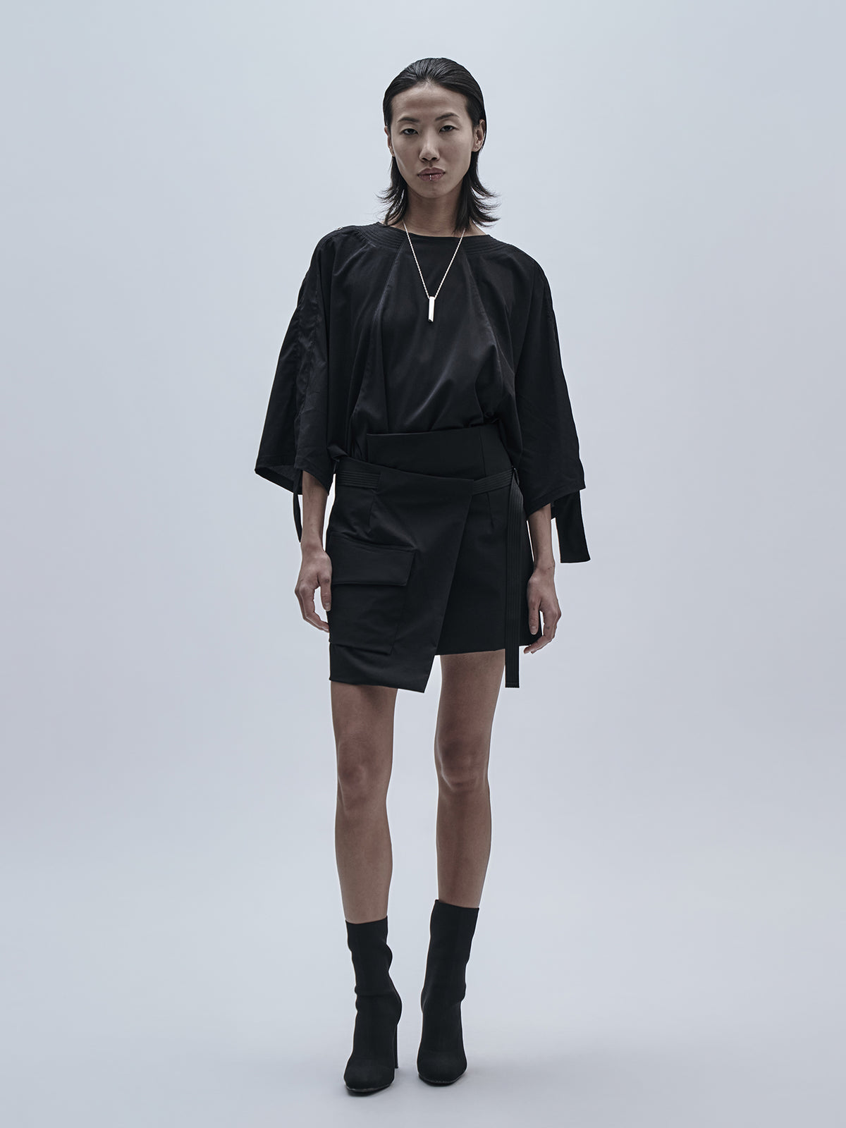 bildu skirt schoeller dryskin black