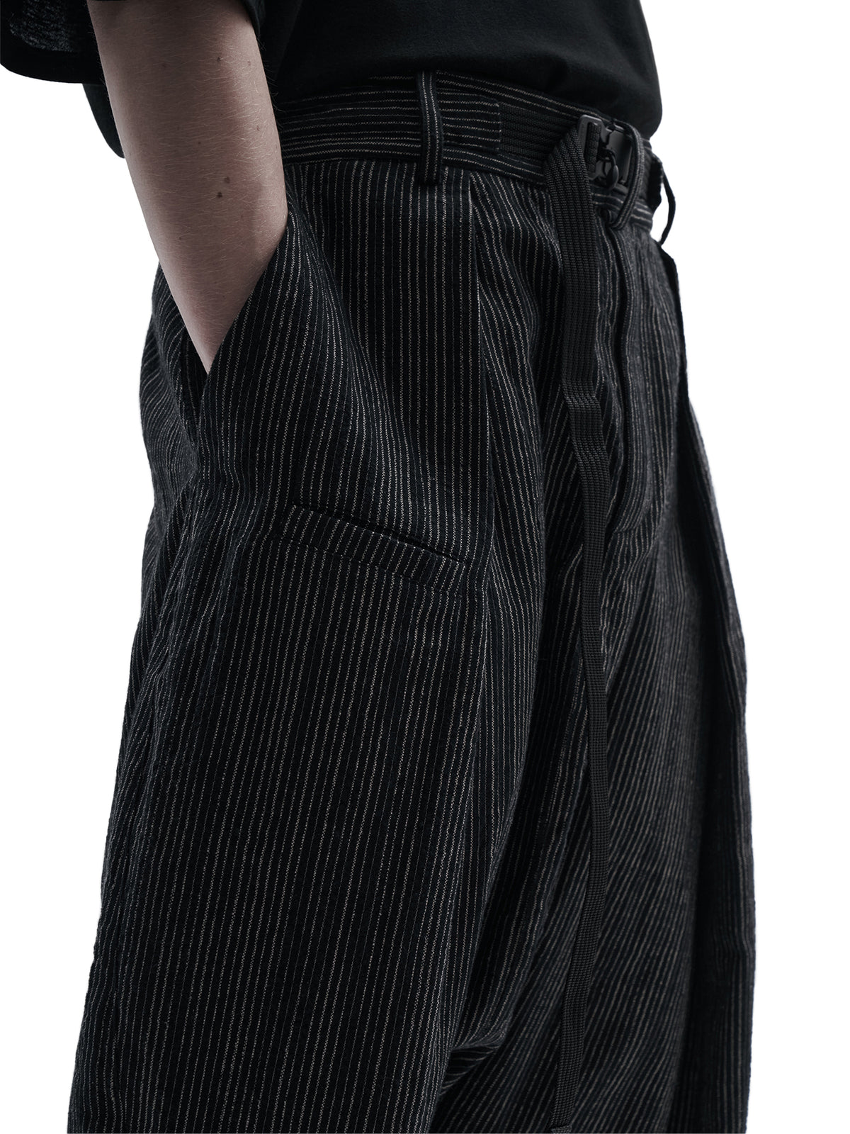 lainu pants chalk stripe nightfall