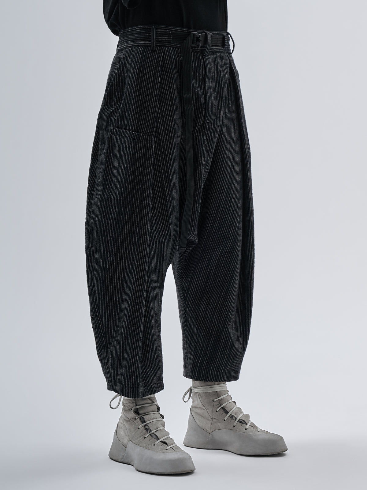 lainu pants chalk stripe nightfall