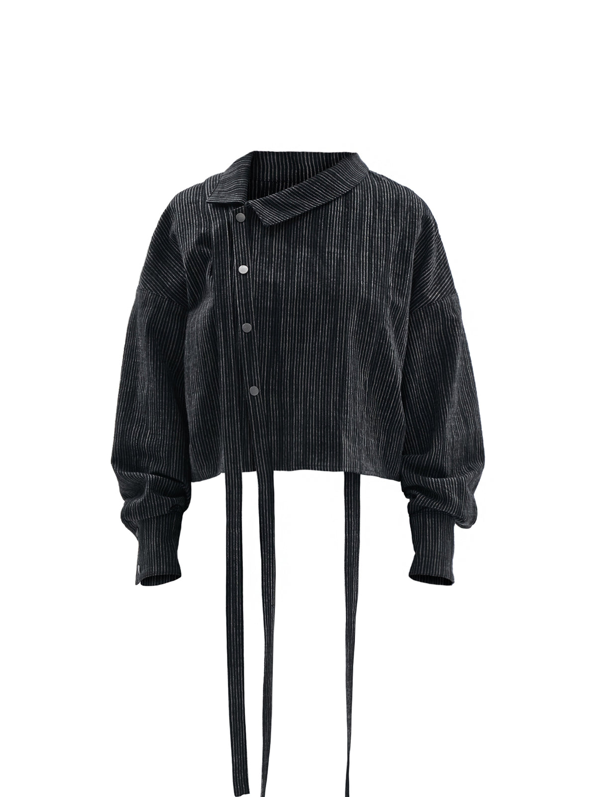 zirri blouse chalk stripe nightfall