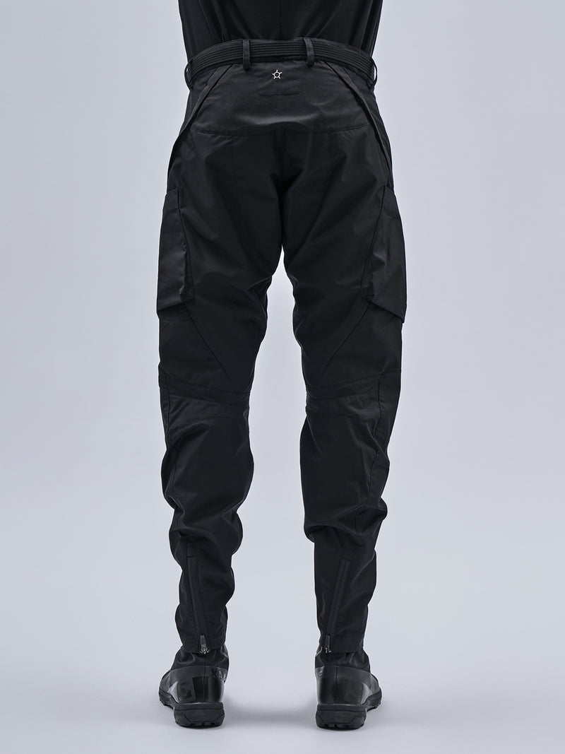ameztu articulated cargo pants etaproof black