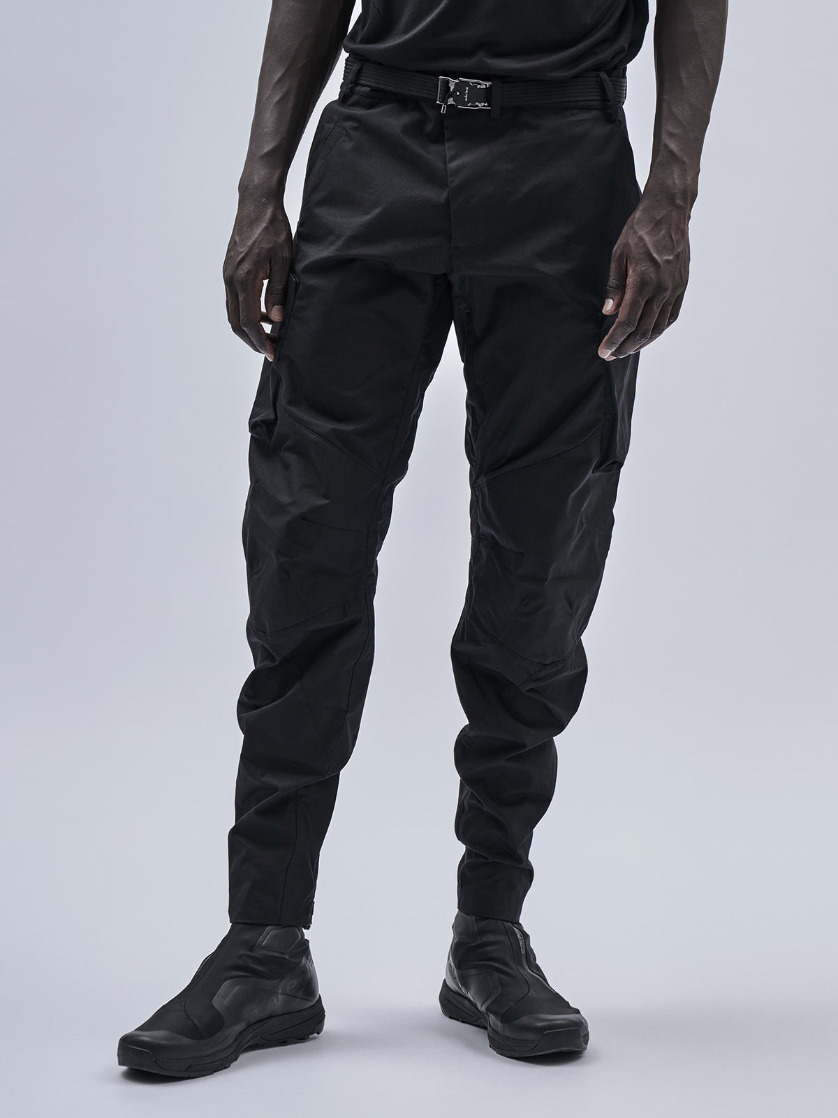 ameztu articulated cargo pants etaproof black