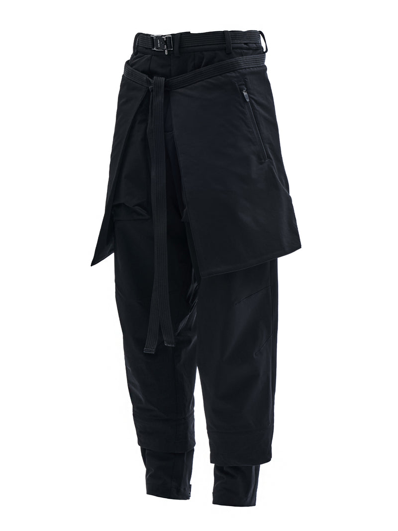 saieta cargo pants schoeller dryskin black