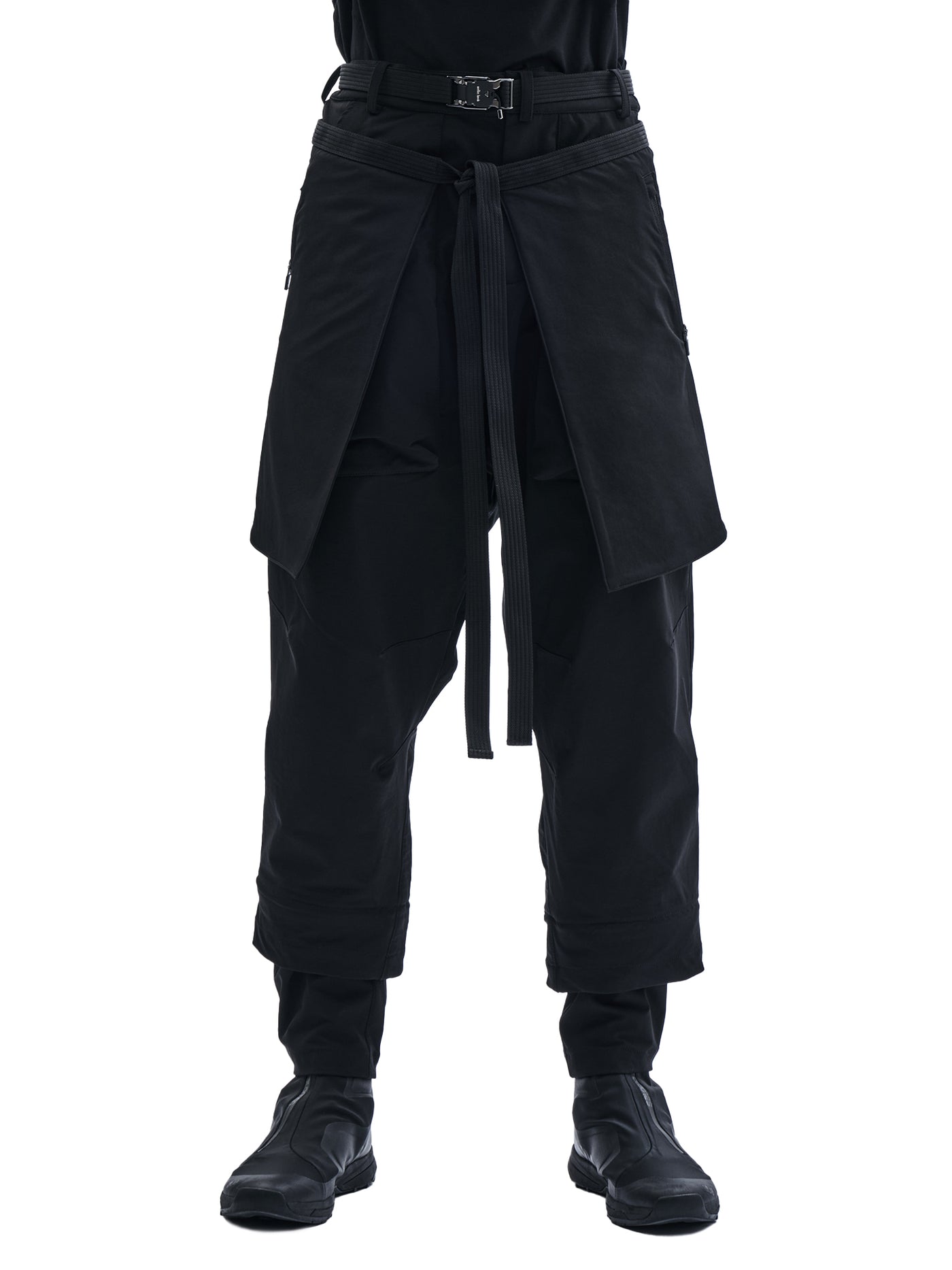salsation D34.cargo pants☆Sサイズ RUSTY SATIN TRANSFORM CARGO PANTS .13【RUSTY BLACK