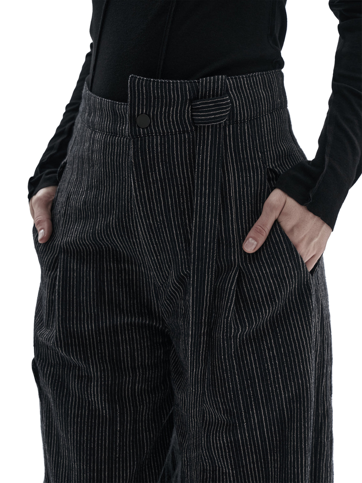 otxen pants chalk stripe nightfall
