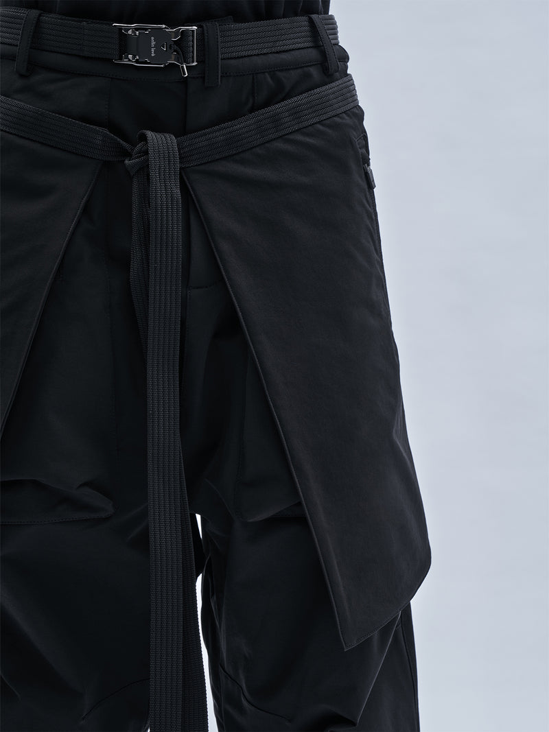 saieta cargo pants schoeller dryskin black