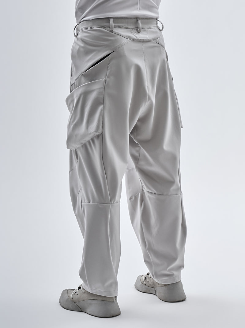artxa cargo pants ivory