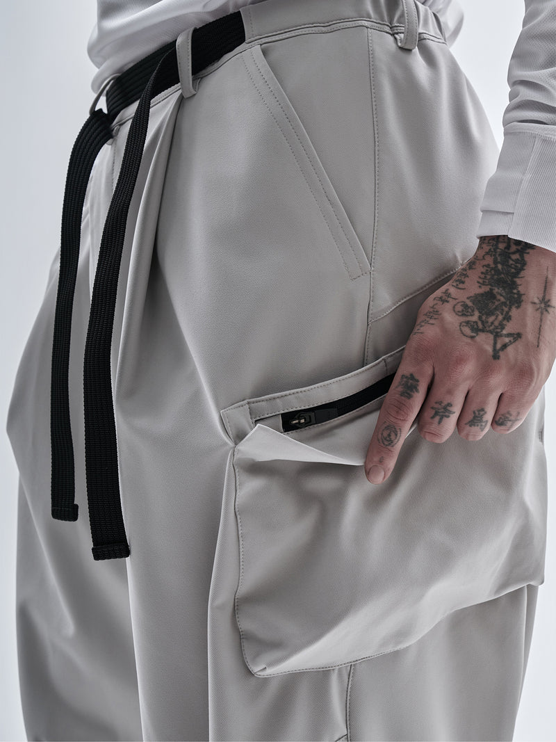 artxa cargo pants ivory