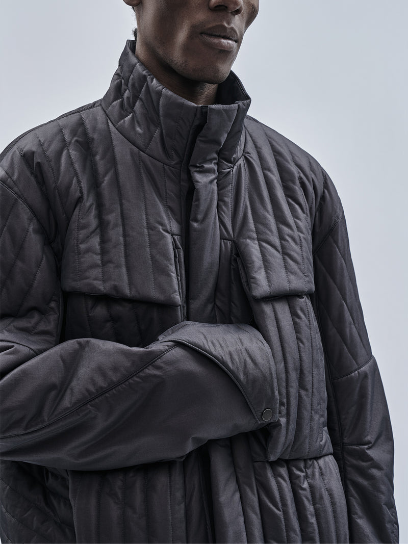 iratxo quilted jacket grey