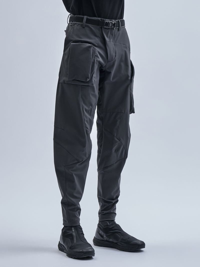 desoreka articulated cargo pants schoeller dryskin iron grey