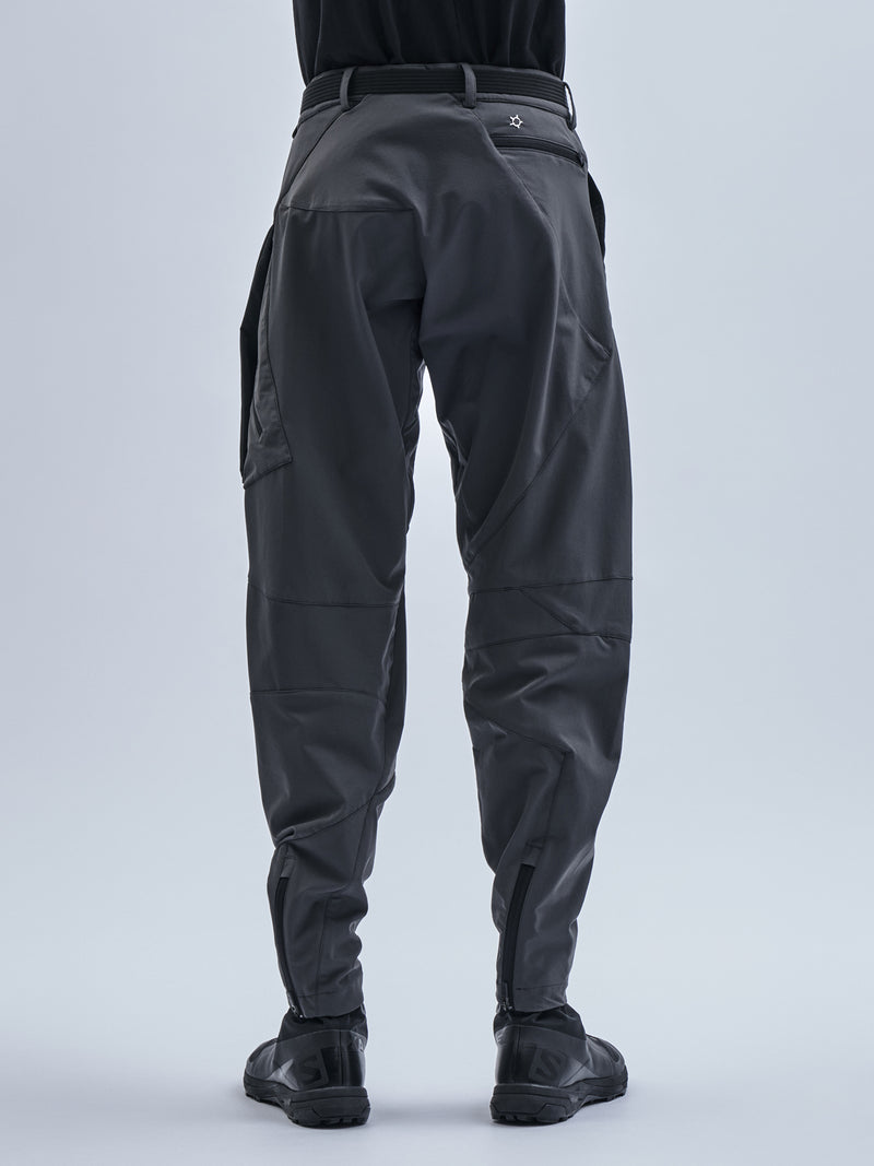 desoreka articulated cargo pants schoeller dryskin iron grey