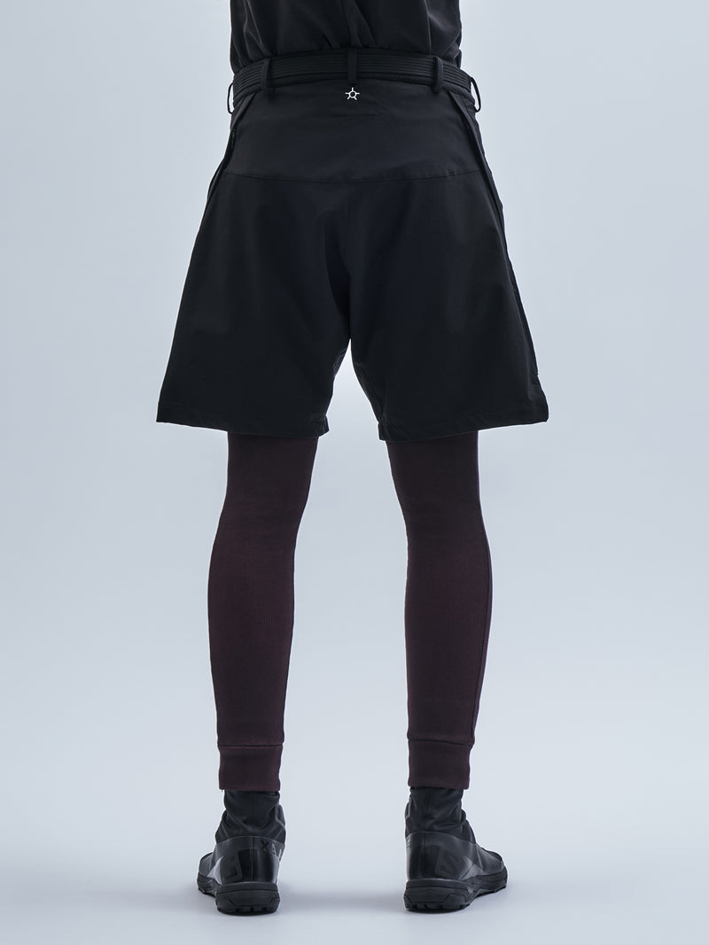 nirea shorts schoeller dryskin black